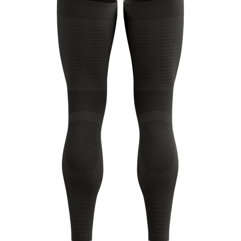 Compressport Full Legs Recovery Compressie Beenwarmers 2.0 - zwart