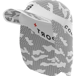 Mutsen En Doeken|Mutsen < Compressport Ice Cap Sun Shade - white