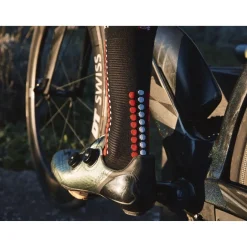 Fietssokken < Compressport Pro Racing Bike Compressiesokken v4.0 - zwart/rood