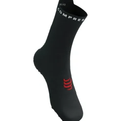 Compressport Pro Racing Compressiesokken v4.0 Run High - black/white/core red