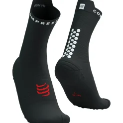 Compressport Pro Racing Compressiesokken v4.0 Run High - black/white/core red