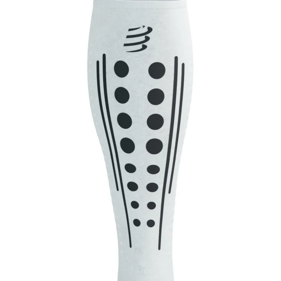 Compressport R2 Aero 2.0 Kuitcompressoren - wit/zwart