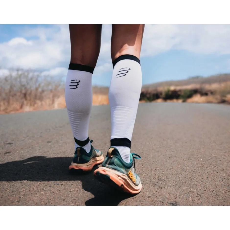 Sportbandages & Braces|Sportbandages & Braces < Compressport R2 3.0 Kuitcompressoren - wit/zwart