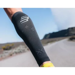 Compressport R2 Oxygen Kuitcompressoren - black/steel grey