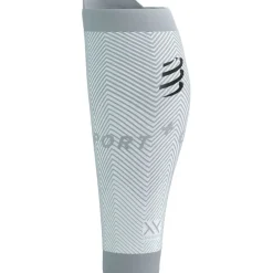 Compressport R2 Oxygen Kuitcompressoren - white/nebel grey
