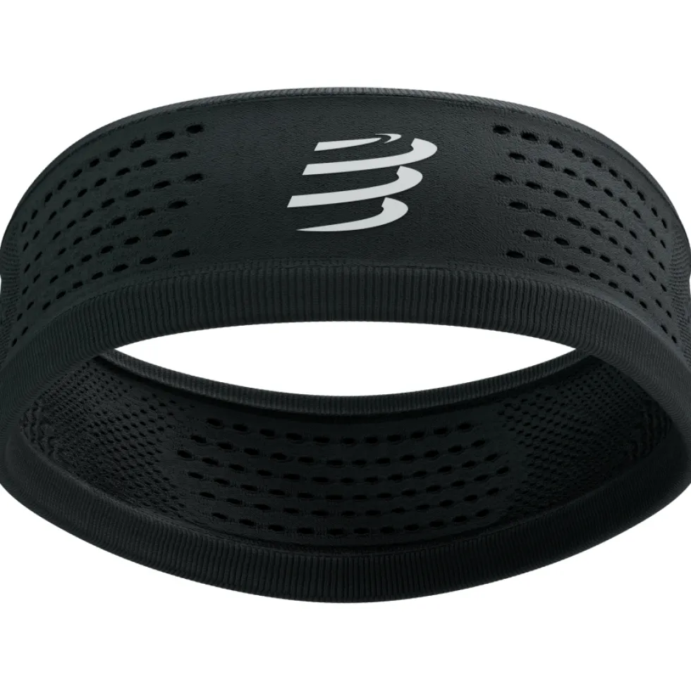 Compressport Thin On/Off Hoofdband - zwart/wit