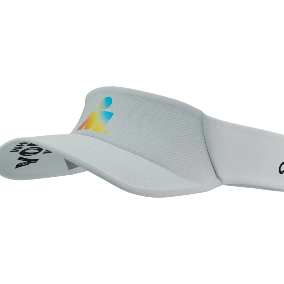 Mutsen & Petten < Compressport Ultralight Vizier - Ironman 2025 - wit - L1