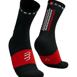 Compressport Ultra Trail Compressiesokken v2.0 - black/white/core red
