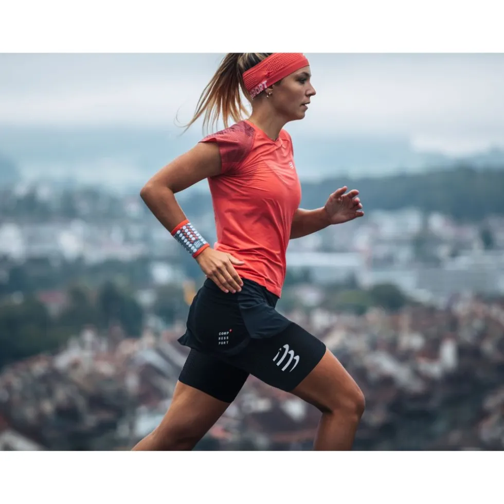 Compressport Under Control Quad Dijcompressoren - zwart