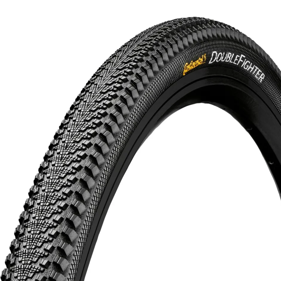 Banden < Continental Double Fighter III Sport MTB Draadband - 29x2.00" - zwart