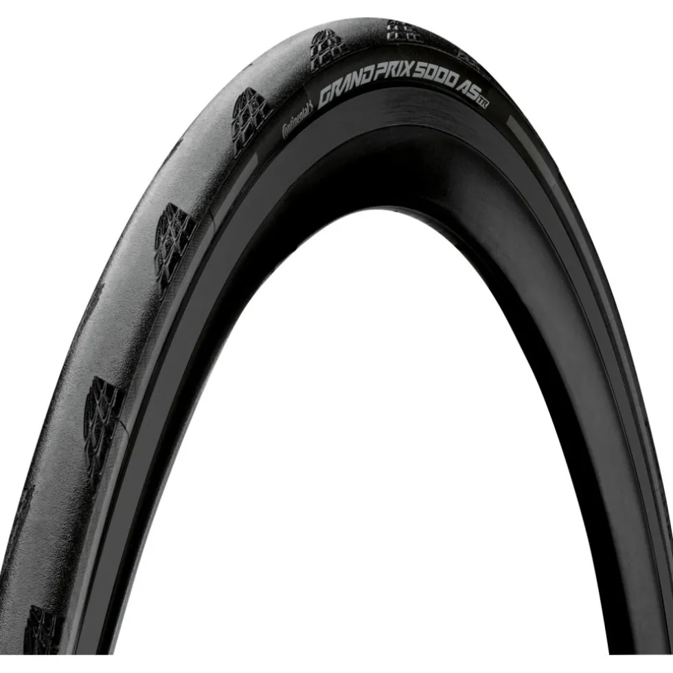 Continental Grand Prix 5000 AS TR Vouwband - Vectran Breaker | LazerGrip - 28-622 - zwart/zwart
