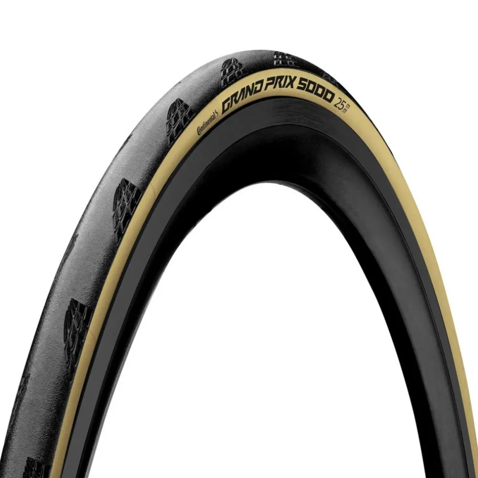 Continental Grand Prix 5000 Vouwband - 25-622 - zwart/crème