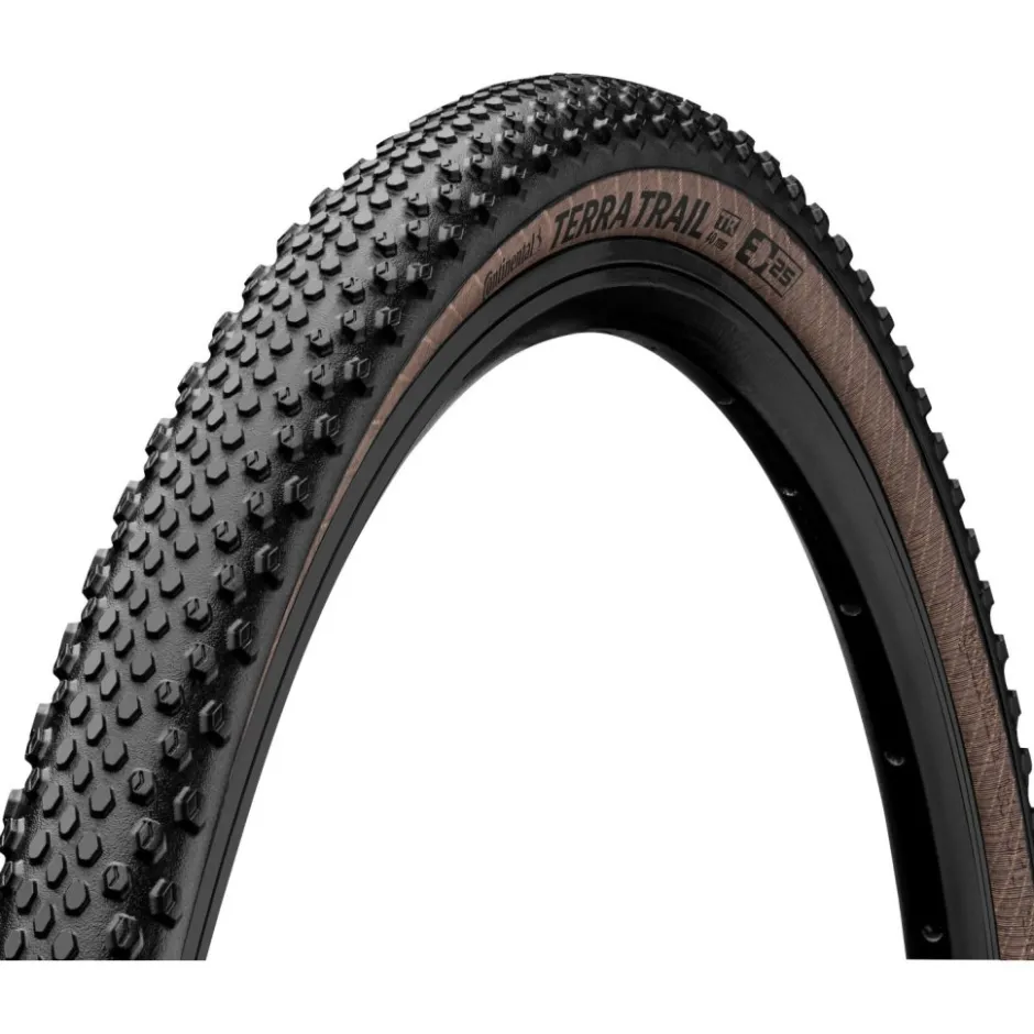 E-Bike Banden|Banden < Continental Terra Trail Vouwband - Gravel | ShieldWall - 40-622 | zwart/bruin