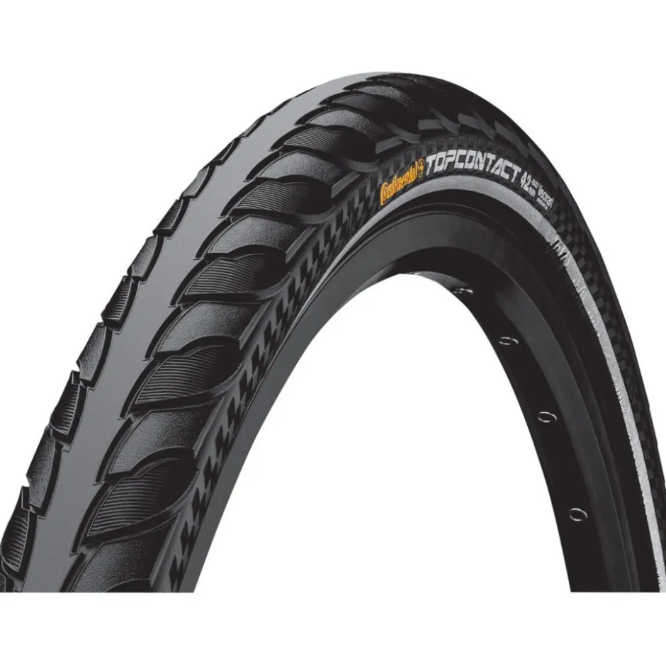 E-Bike Banden < Continental Top Contact II E-Bike Vouwband ECE-R75 - 28" - black Reflex