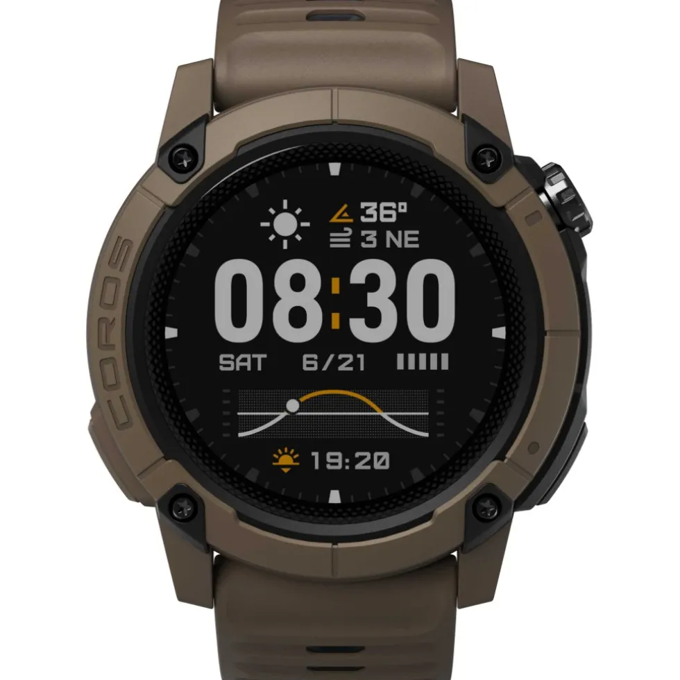 COROS NOMAD GPS Outdoor Horloge - Bruin