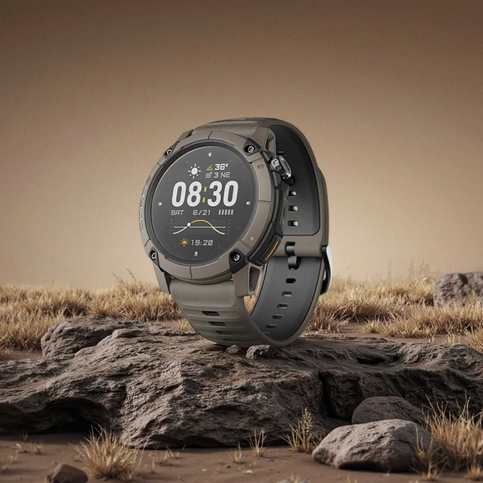 COROS NOMAD GPS Outdoor Horloge - Bruin