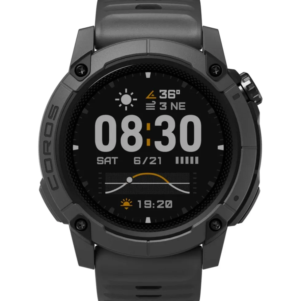 COROS NOMAD GPS Outdoor Horloge - Donkergrijs