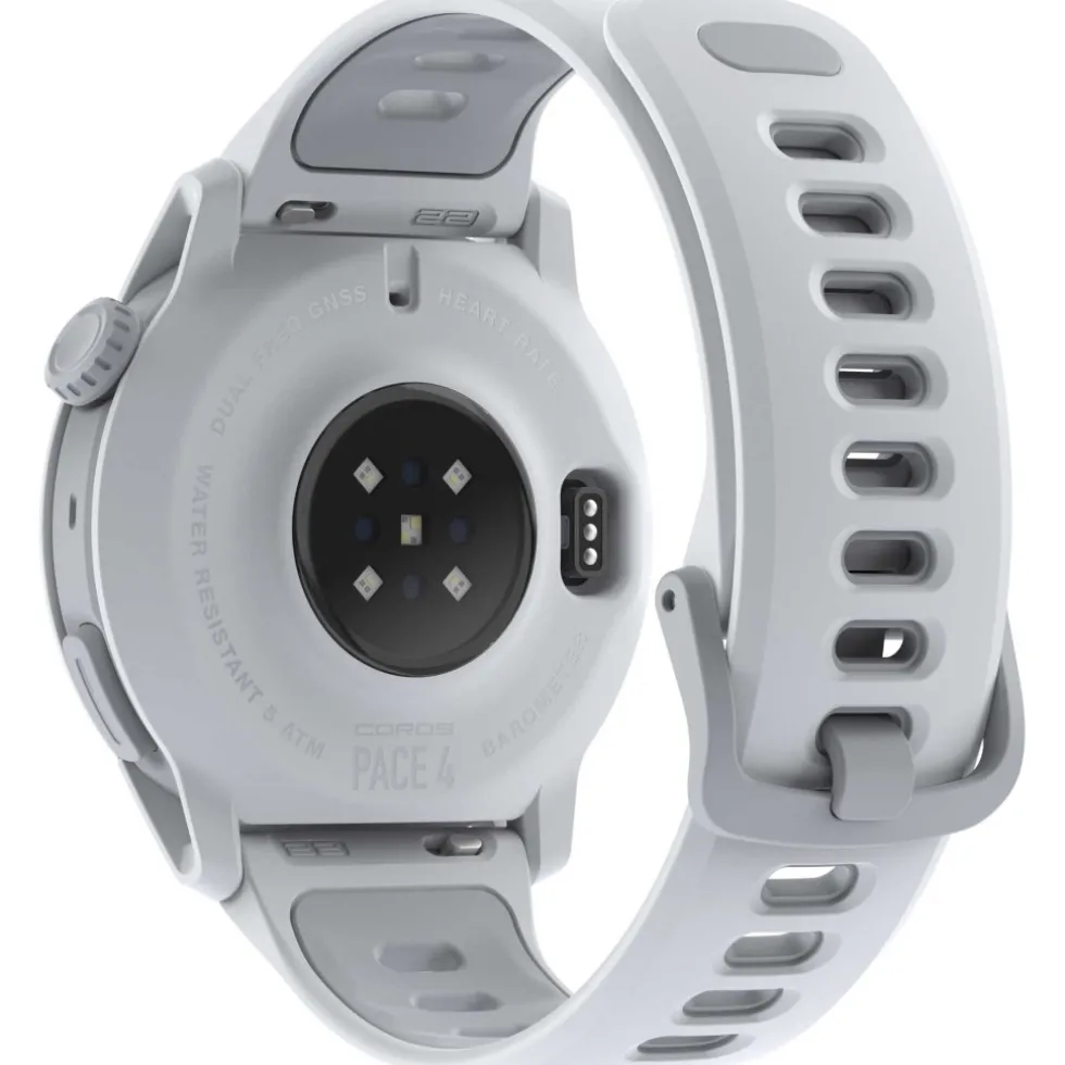 COROS PACE 4 GPS Multisporthorloge - Siliconen band - Wit
