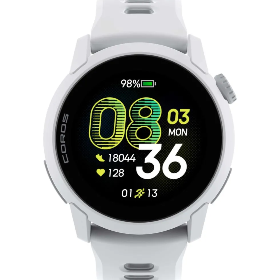 COROS PACE 4 GPS Multisporthorloge - Siliconen band - Wit