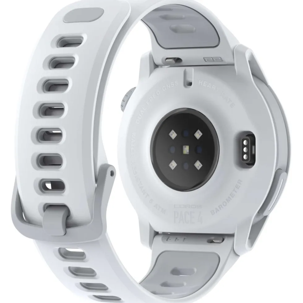 COROS PACE 4 GPS Multisporthorloge - Siliconen band - Wit