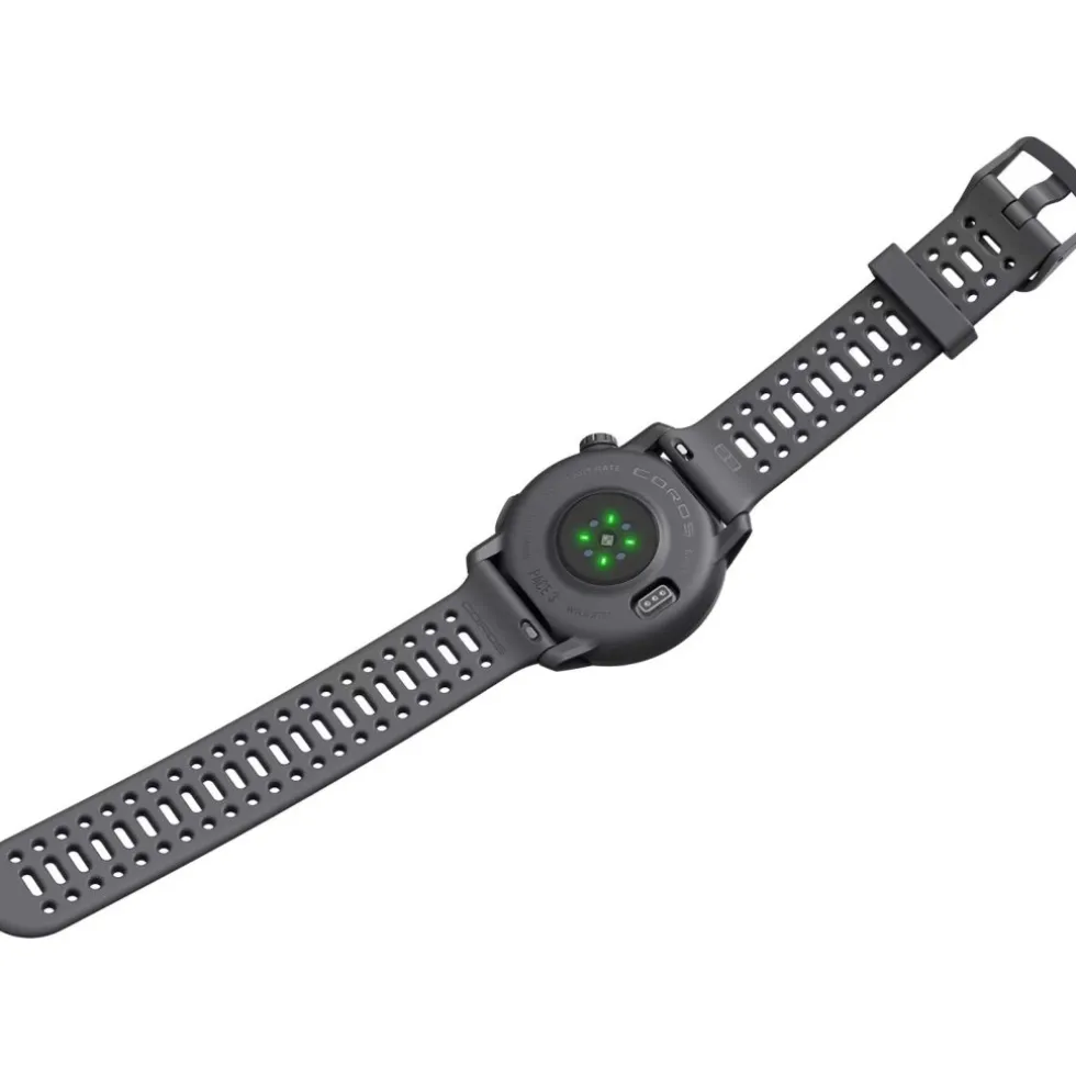 COROS PACE 3 GPS Multisporthorloge - Siliconen Armband - Zwart