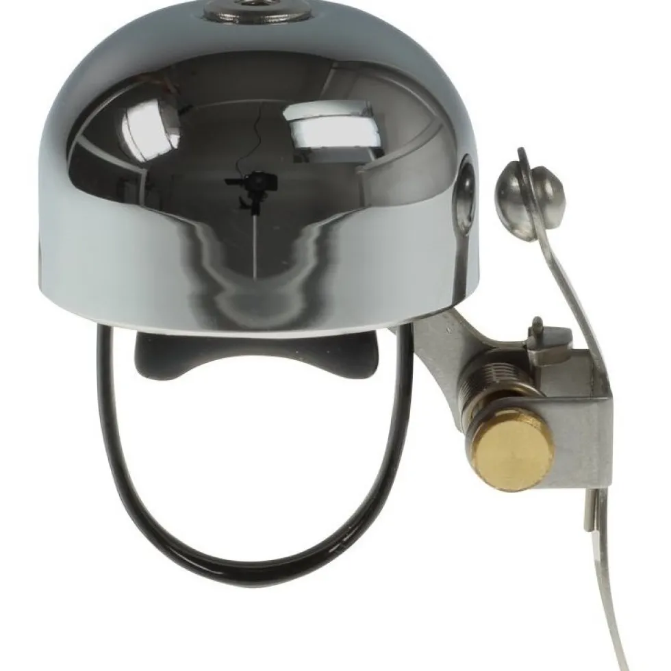 Crane Bell Co. E-NE Fietsbel - chrome plated