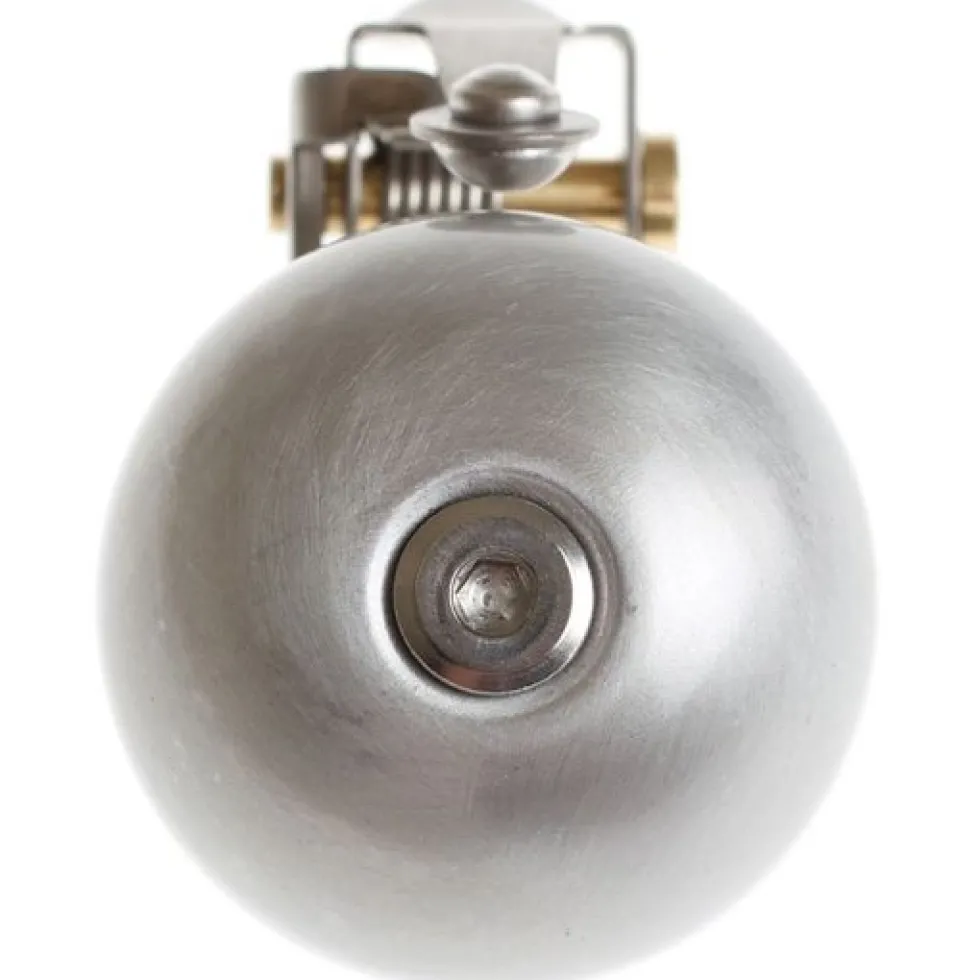 Crane Bell Co. E-NE Fietsbel - matte silver
