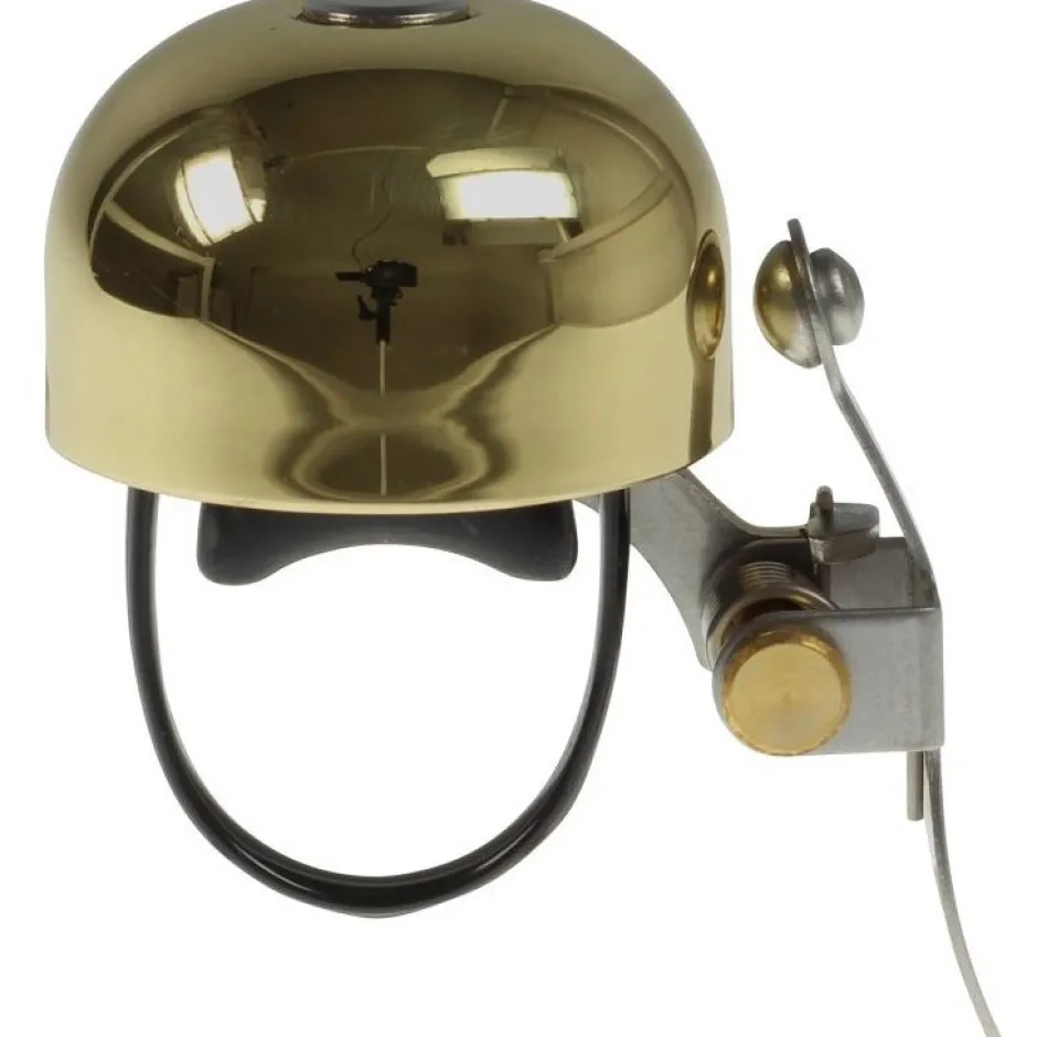 Bellen < Crane Bell Co. E-NE Fietsbel - polished gold