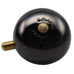 Crane Bell Co. Mini Karen Fietsbel - Die Cast Mount - neo black