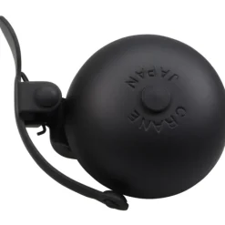 Bellen < Crane Bell Co. Mini Suzu Fietsbel - Die Cast Mount - all black