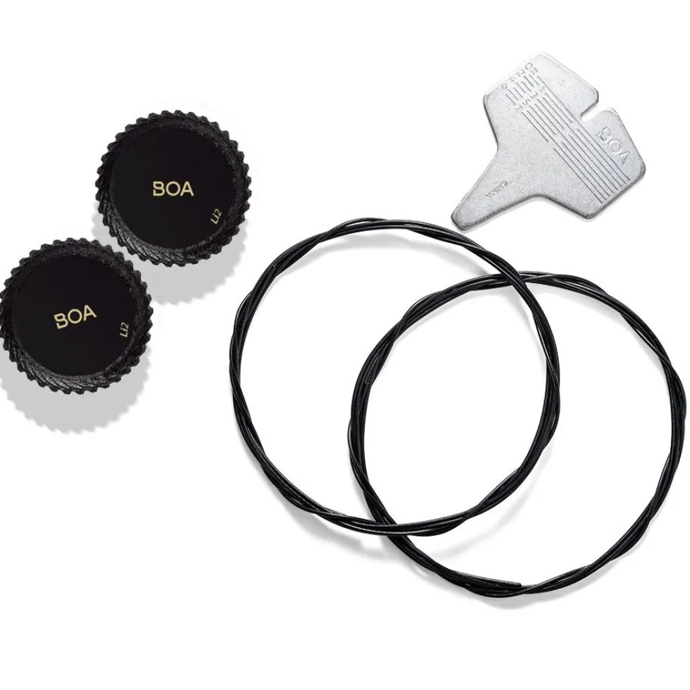 Crankbrothers Boa® Li2 Vervangingsset - Stamp | Mallet | Mallet E - zwart