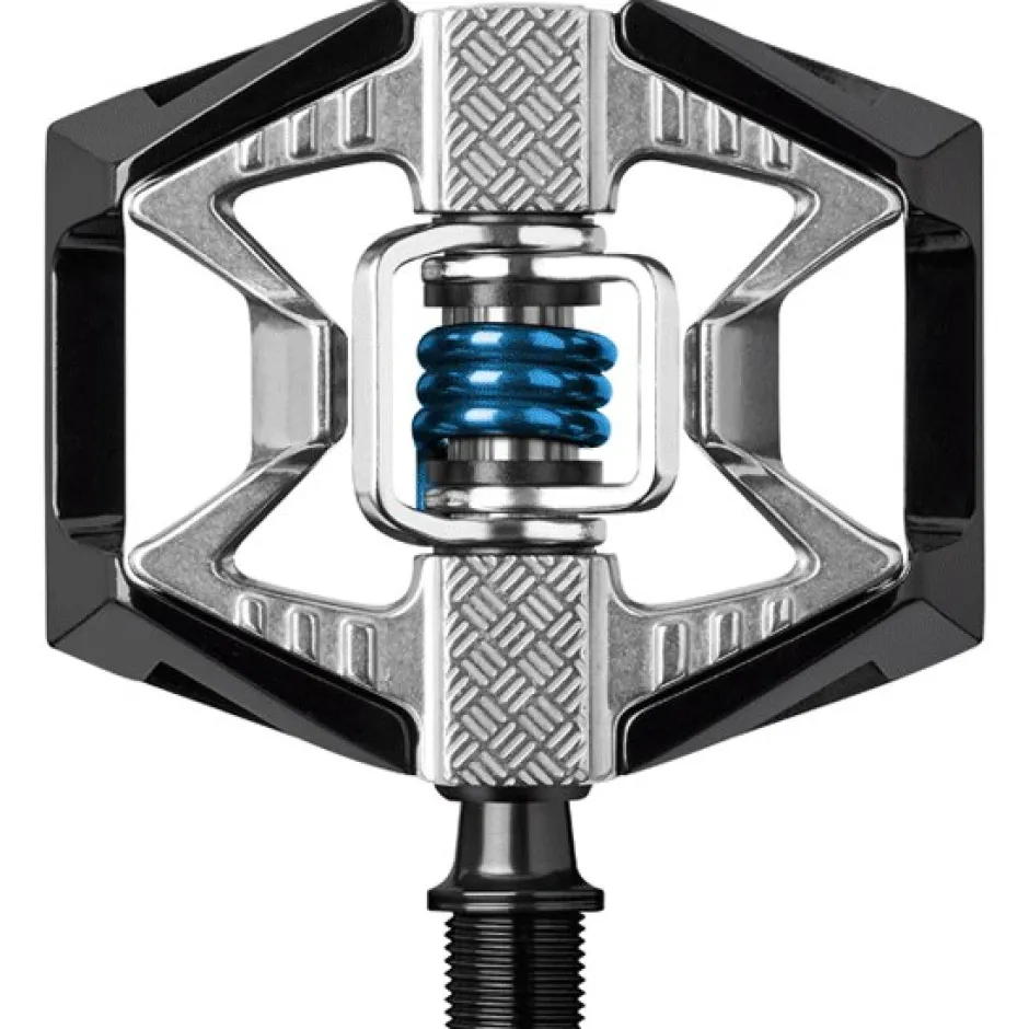 Combi Pedalen < Crankbrothers Double Shot 2 Pedal - black/raw/blue