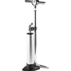 Vloerpompen|Tubeless Pompen < Crankbrothers Klic Floor Pump with analog Manometer & Tubeless Tank - silver