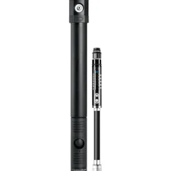 Crankbrothers Klic HV Hand Pump with Gauge - midnight (black)