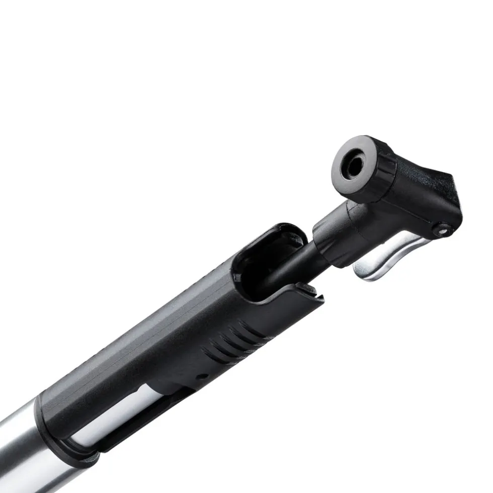 Crankbrothers KLIC HV - Minivloerpomp - zilver