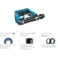 Crankbrothers Mallet 2 Pedal - silver