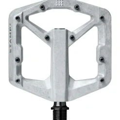Crankbrothers Stamp 2 Flat Pedal - small - raw silver