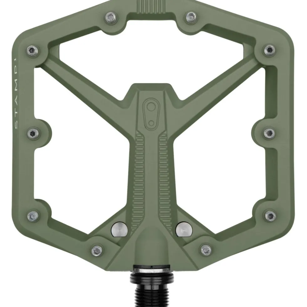 Crankbrothers Stamp 1 Gen.2 Large - Platform Pedalen - groen