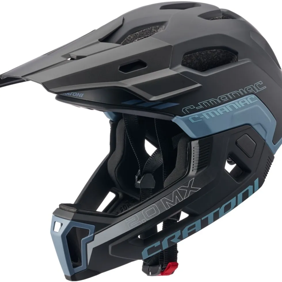 CRATONI C-Maniac 2.0 MX Integraalhelm - black-blue matt