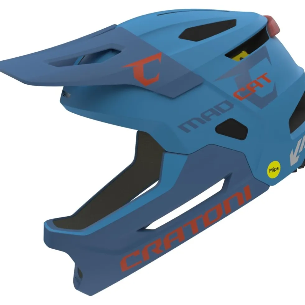 CRATONI MadCat MIPS Fietshelm Kinder - blue matt