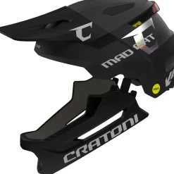 CRATONI MadCat MIPS Fietshelm Kinder - lime-black matt