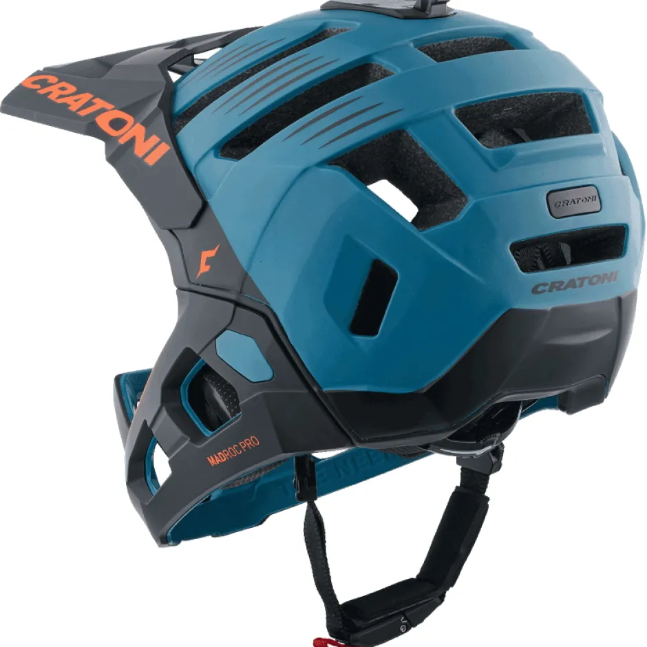 Downhill Helmen < CRATONI Madroc Pro Fullface Helmet - petrol matt