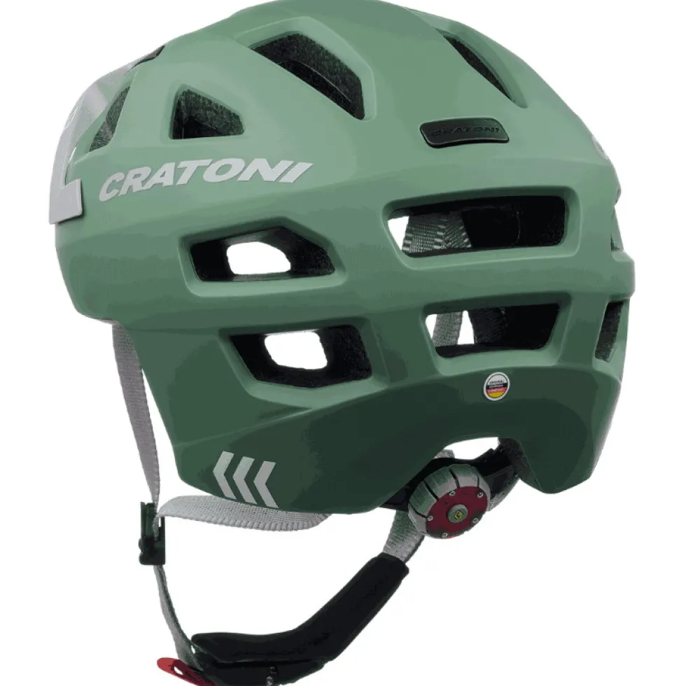 CRATONI Maxster Pro Fietshelm kinderen - sage matt