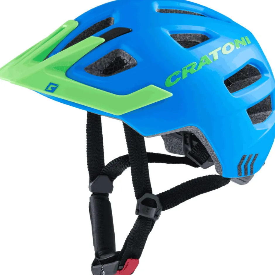 Helmen Kinderen < CRATONI Maxster Pro Fietshelm kinderen - blue-green matt