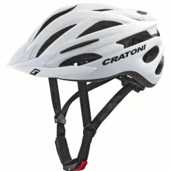 CRATONI Pacer Fietshelm - white matt