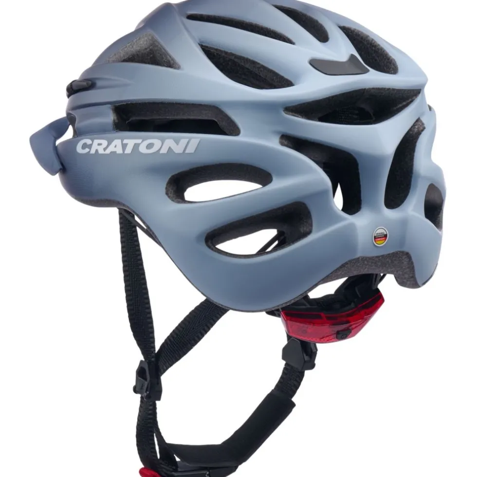CRATONI Pacer Jr. Jeugd Fietshelm - grey matt