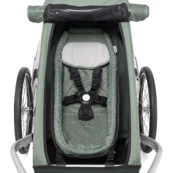 Kinderkarren < Croozer Baby Seat for Kid Bike Trailer from Model Year 2014 - berry/collection
