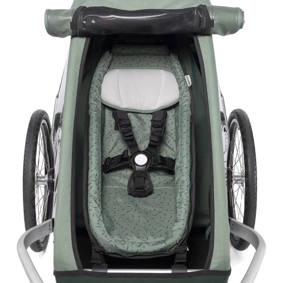 Kinderkarren < Croozer Baby Seat for Kid Bike Trailer from Model Year 2014 - berry/collection