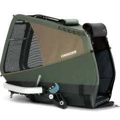 Croozer Dog Enna - Bike Trailer for Dogs - moss green