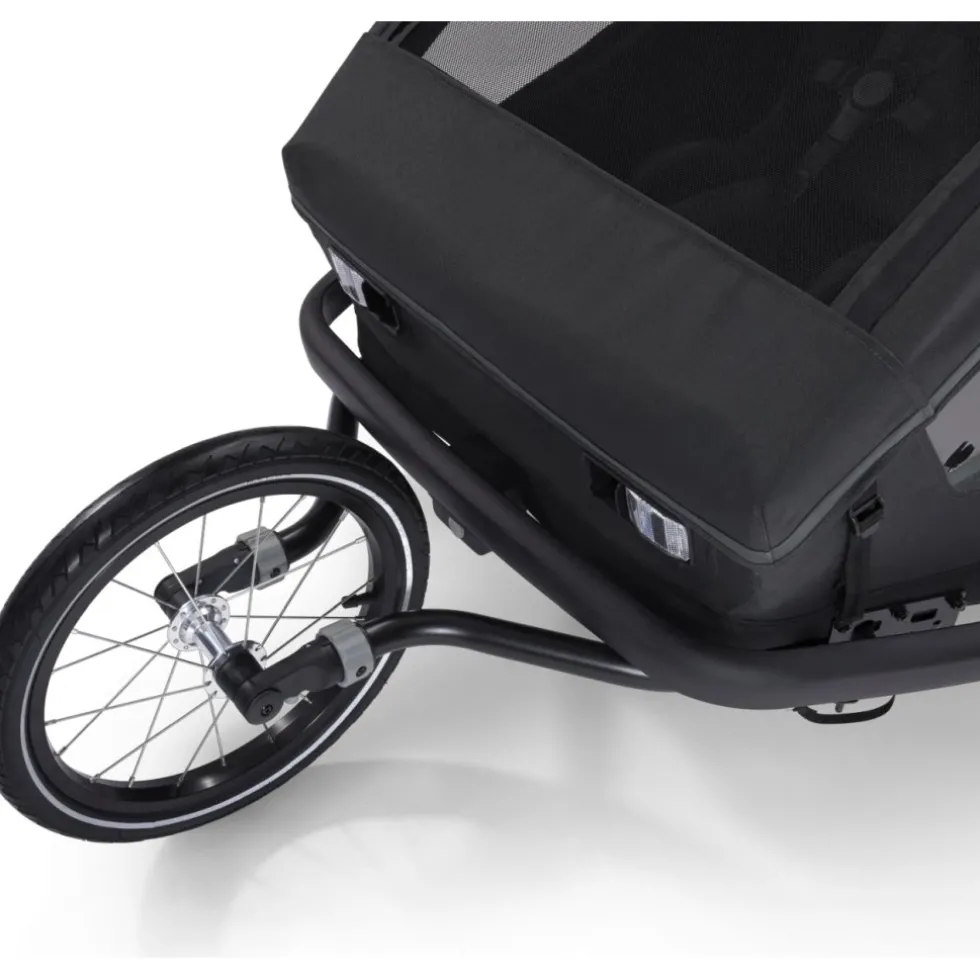 Croozer Jogger-Set Kid 2 - Zwart